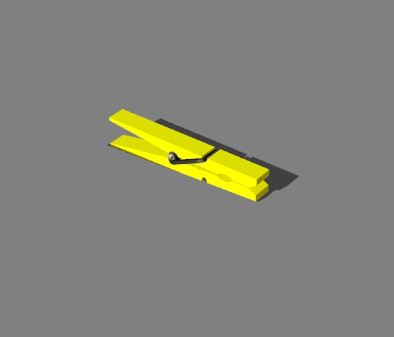Laundry clothespin 6