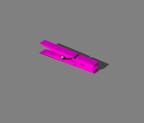 Laundry clothespin 9