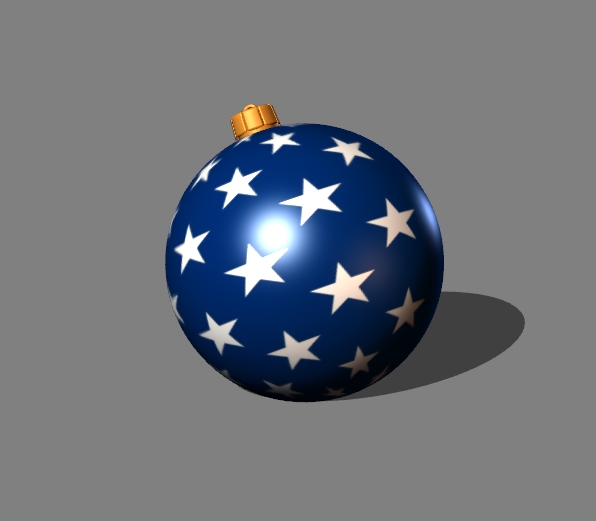 Christmas tree decoration (stars) - 1