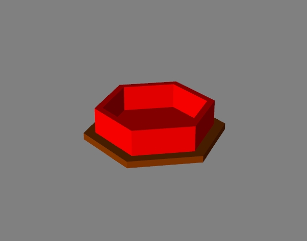 hexagon ashtray 4