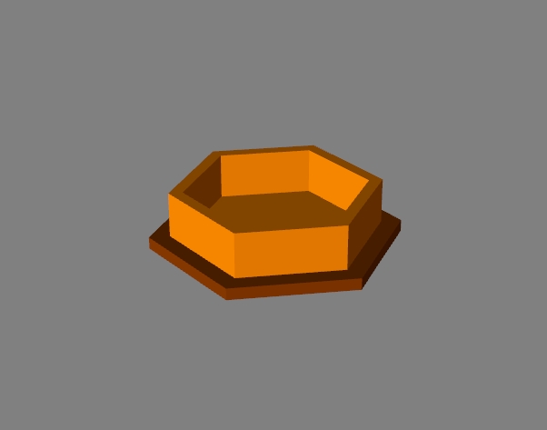 hexagon ashtray 5