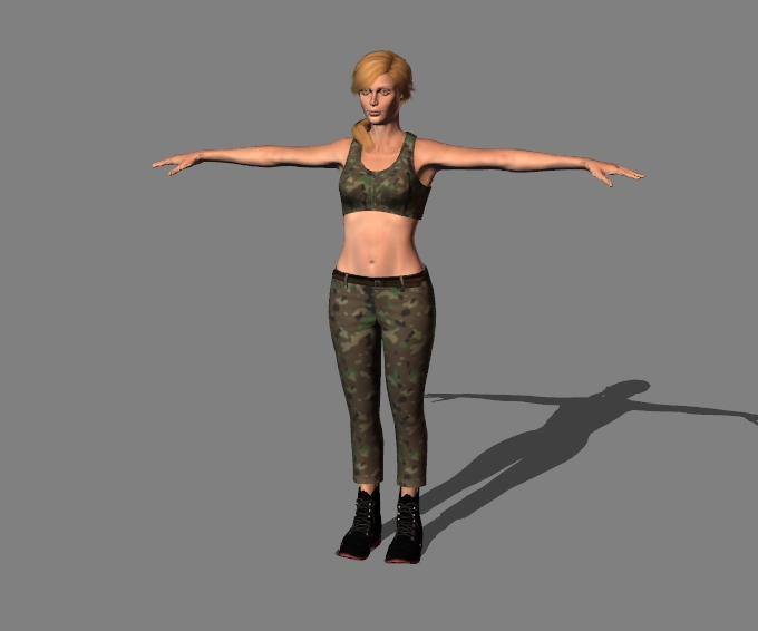 female soldier 1