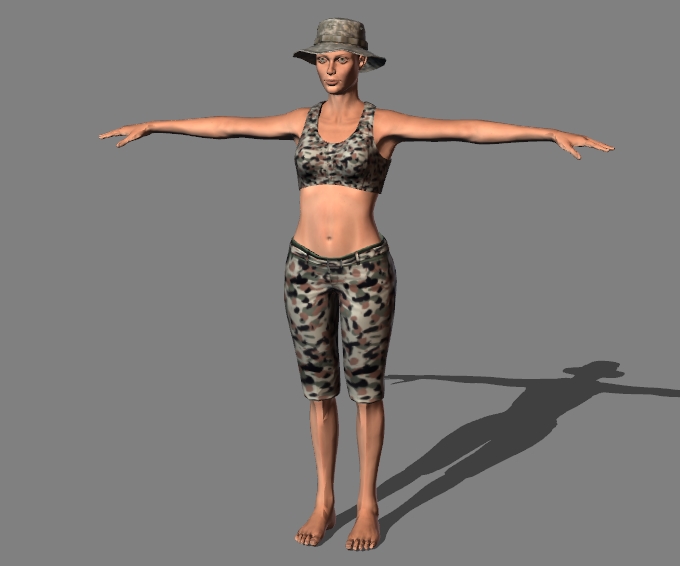 female soldier 3