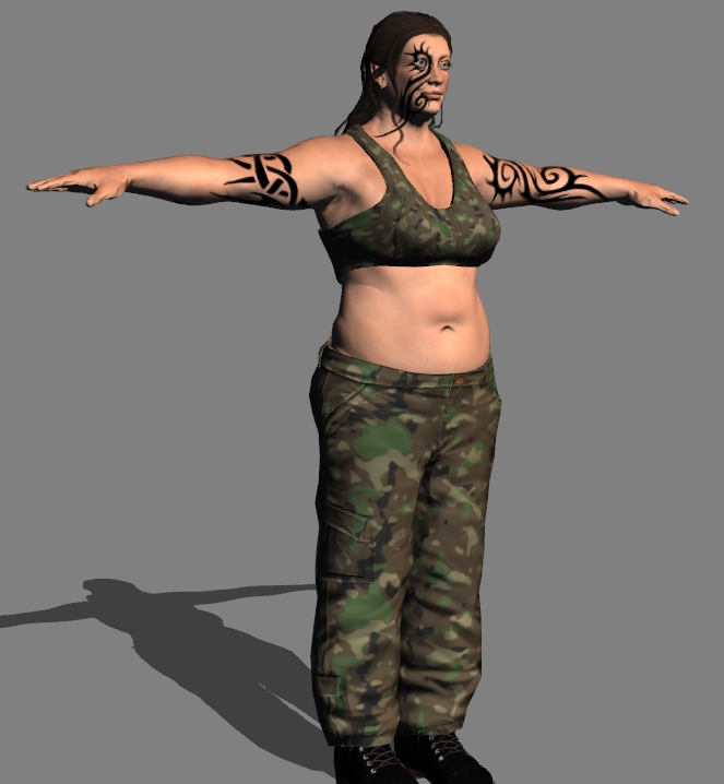 female soldier 6