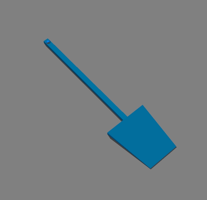 wooden shovel 12