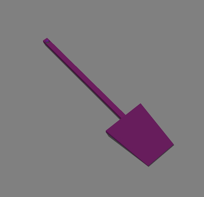 wooden shovel 13