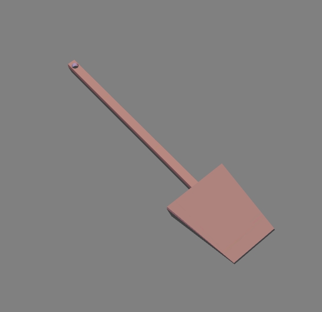 wooden shovel 14