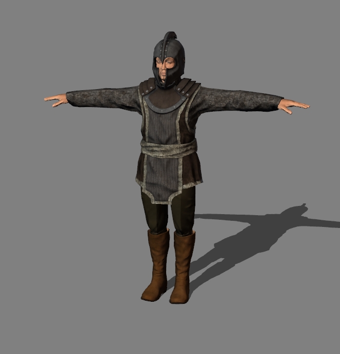 a man from the middle Ages