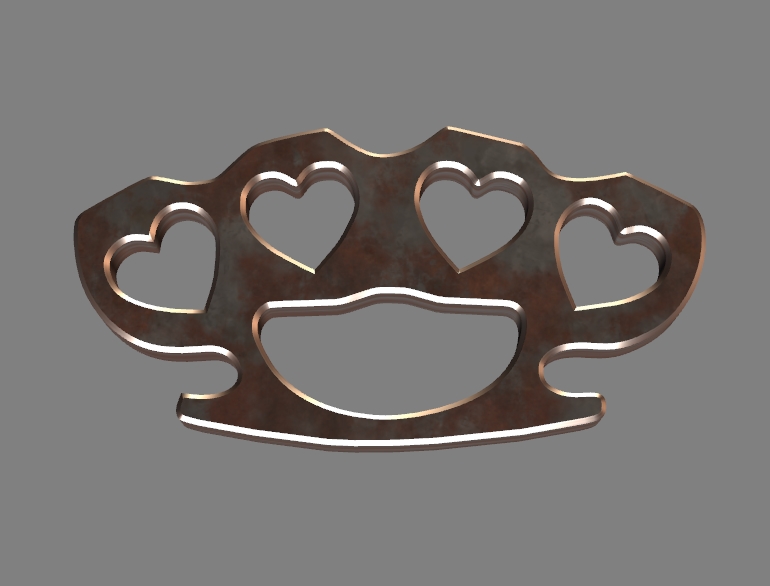 brass knuckles v.2 - 1