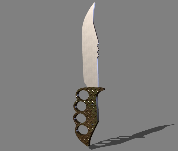 brass knuckles knife 8