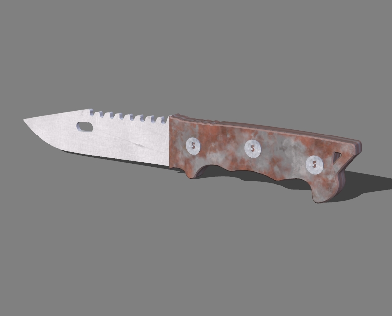 a small knife 6