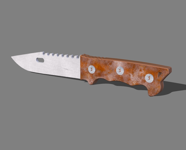 a small knife 7