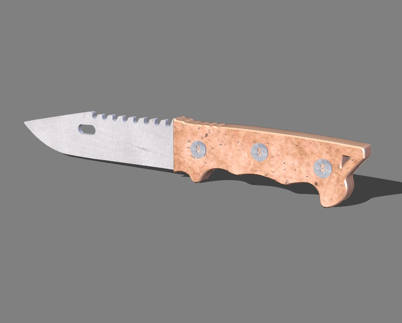 a small knife 9