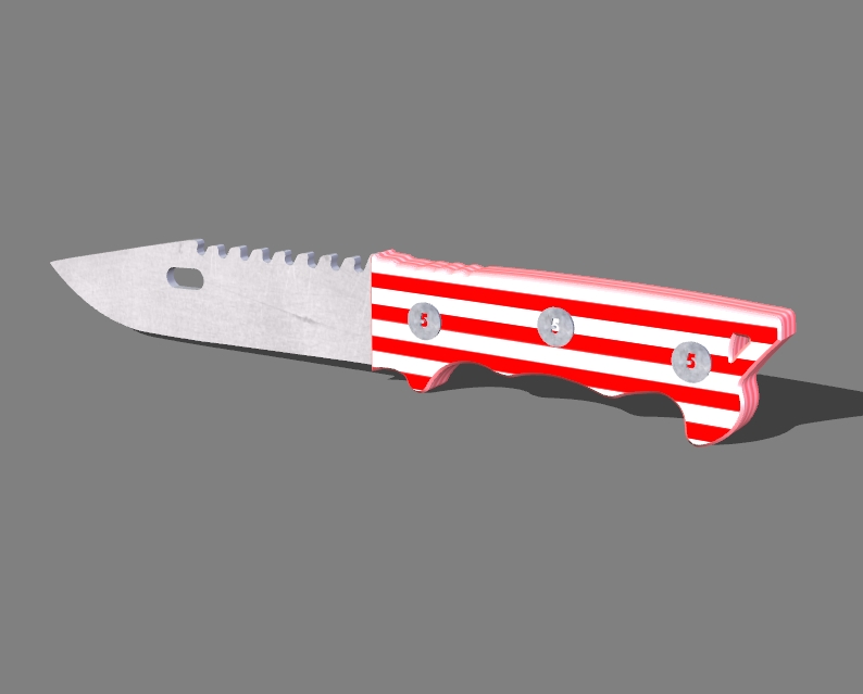 a small knife 12