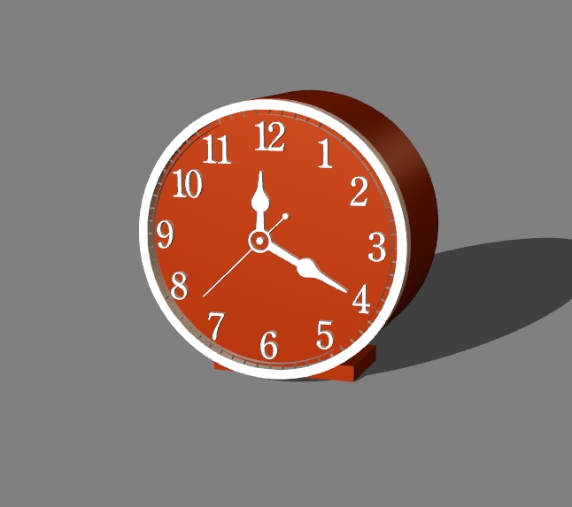 table clock 2
