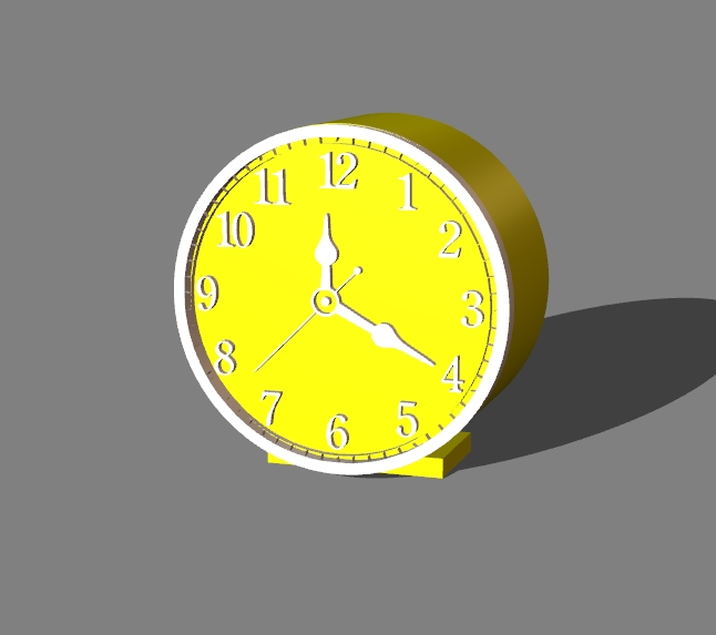 table clock 5