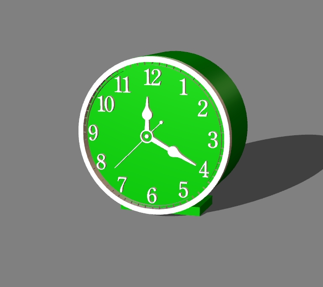 table clock 6