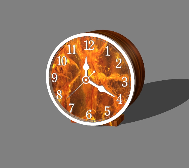 table clock 9