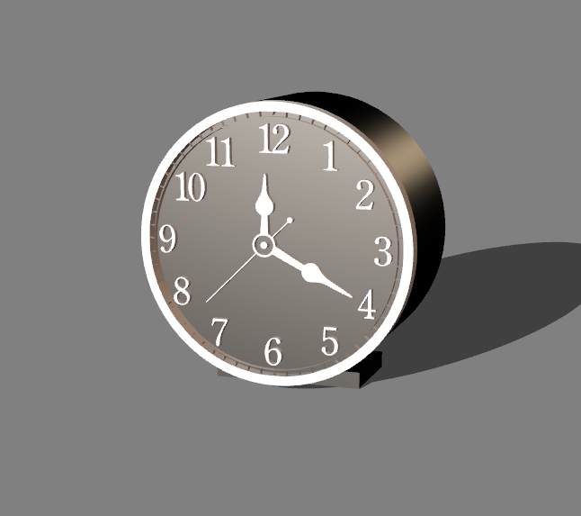 table clock 10