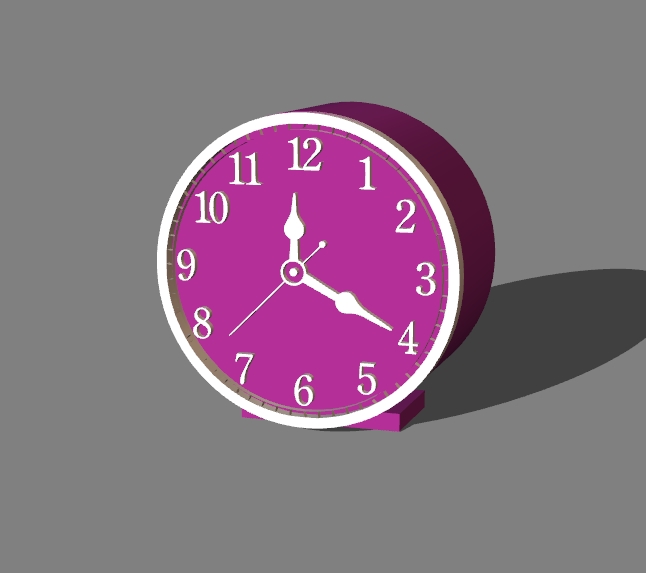 table clock 13