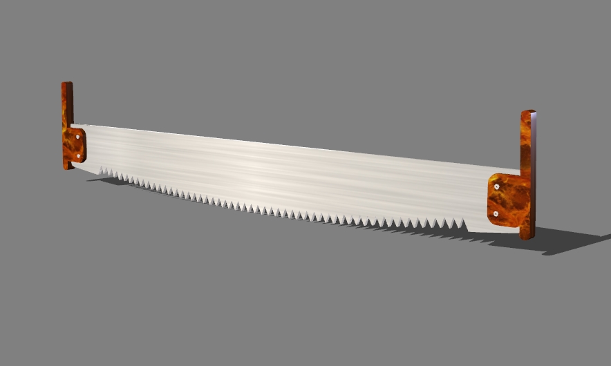 two-handed saw 1