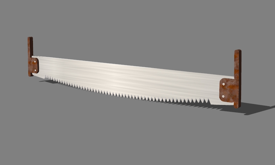 two-handed saw 3