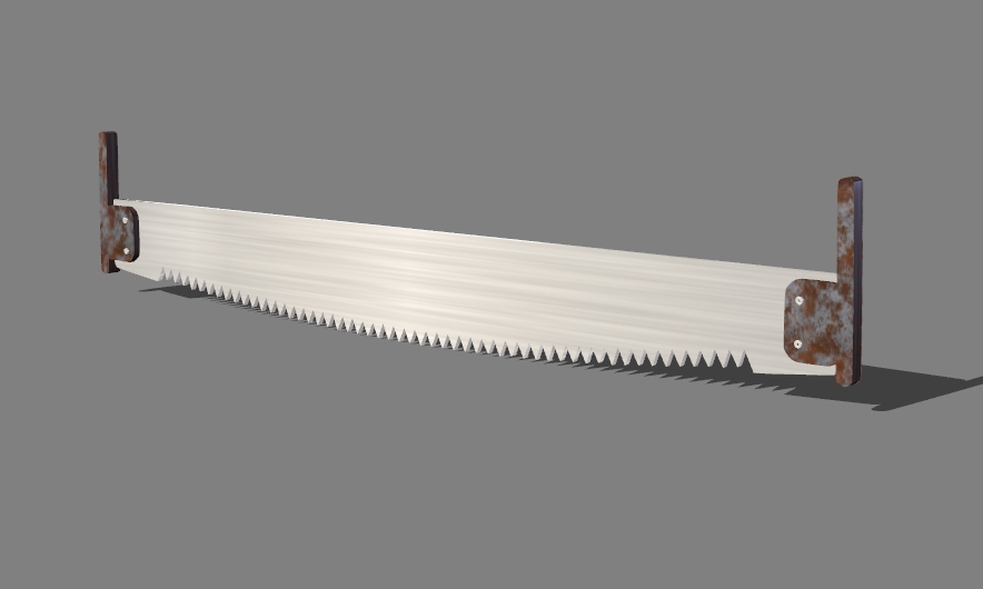 two-handed saw 6
