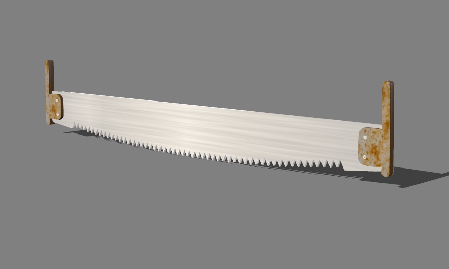 two-handed saw 7