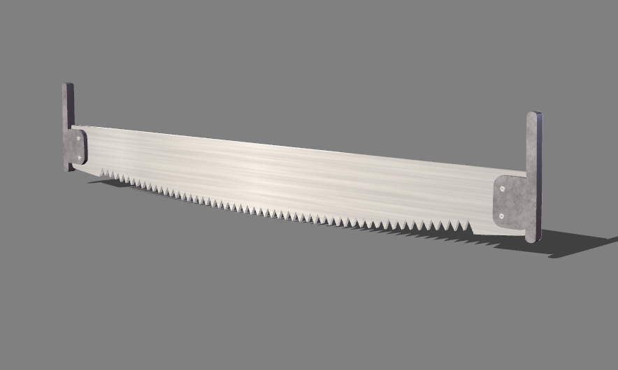 two-handed saw 8
