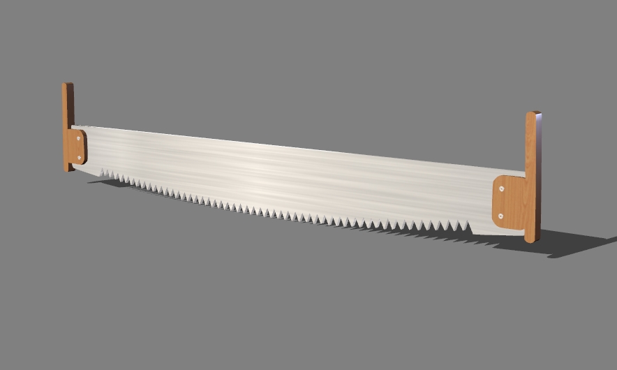 two-handed saw 10
