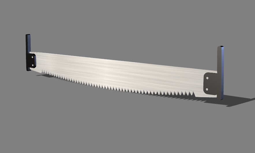 two-handed saw 13
