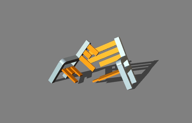 broken street bench 5