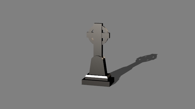gravestone cross large 10