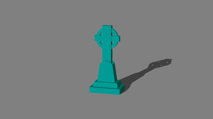 gravestone cross large 11