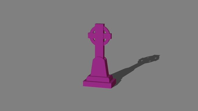 gravestone cross large 13