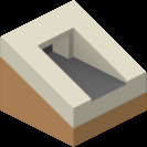 2D isometric city tile 19