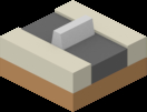 2D isometric city tile 50