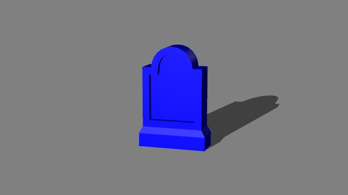 gravestone bevel 8