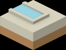 2D isometric city tile 54