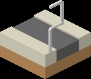 2D isometric city tile 58