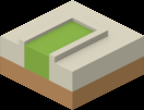 2D isometric city tile 62