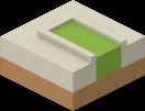 2D isometric city tile 69