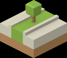 2D isometric city tile 76
