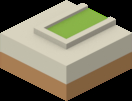 2D isometric city tile 77