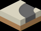 2D isometric city tile 125