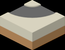 2D isometric city tile 127