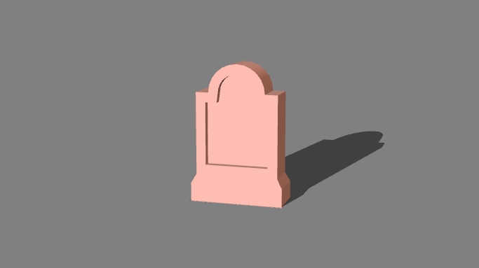 gravestone bevel 14