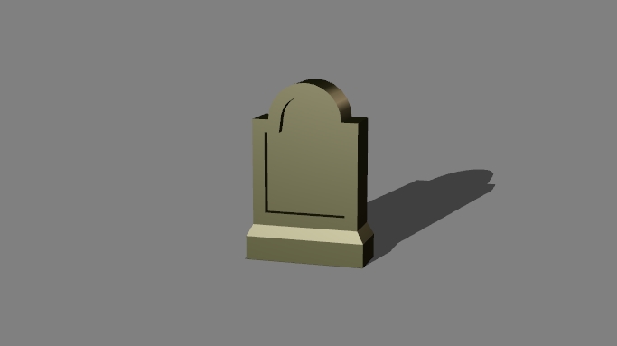 gravestone bevel 16