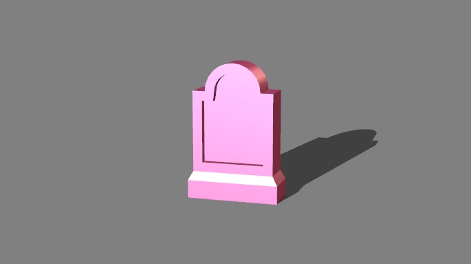 gravestone bevel 18