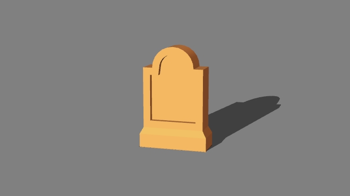 gravestone bevel 19